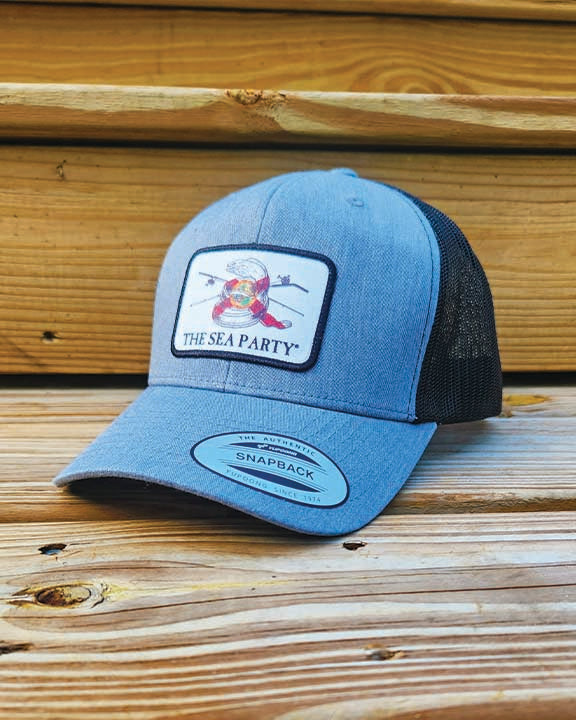 Florida Eel Logo Trucker Hat – The Sea Party
